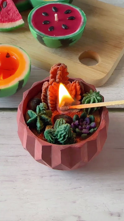 Succulents Bliss Candle