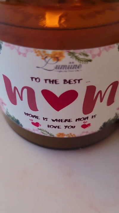 Mother's Love ❤️ Hidden Message Candle For Mom