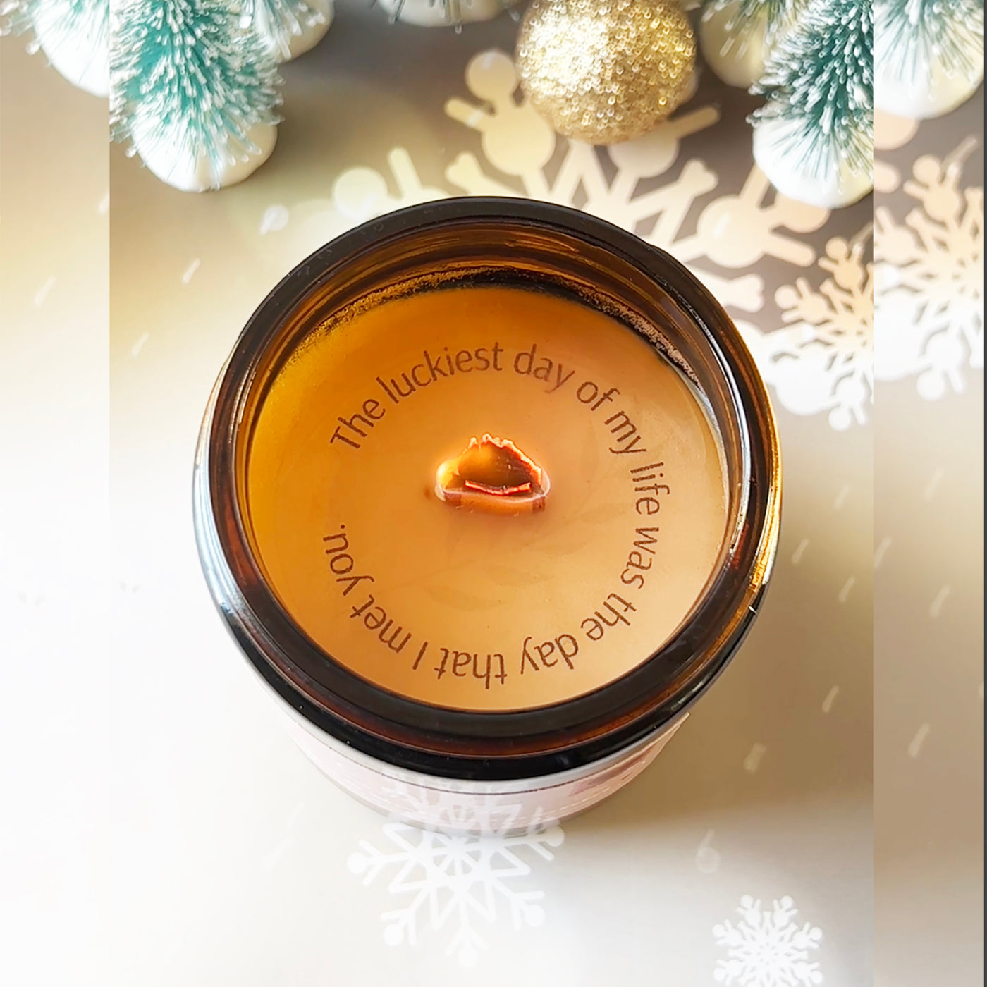 Customized Message Candle📝