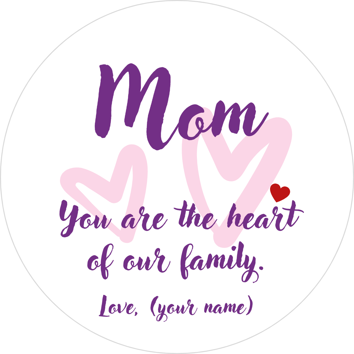 Mother's Love ❤️ Hidden Message Candle For Mom