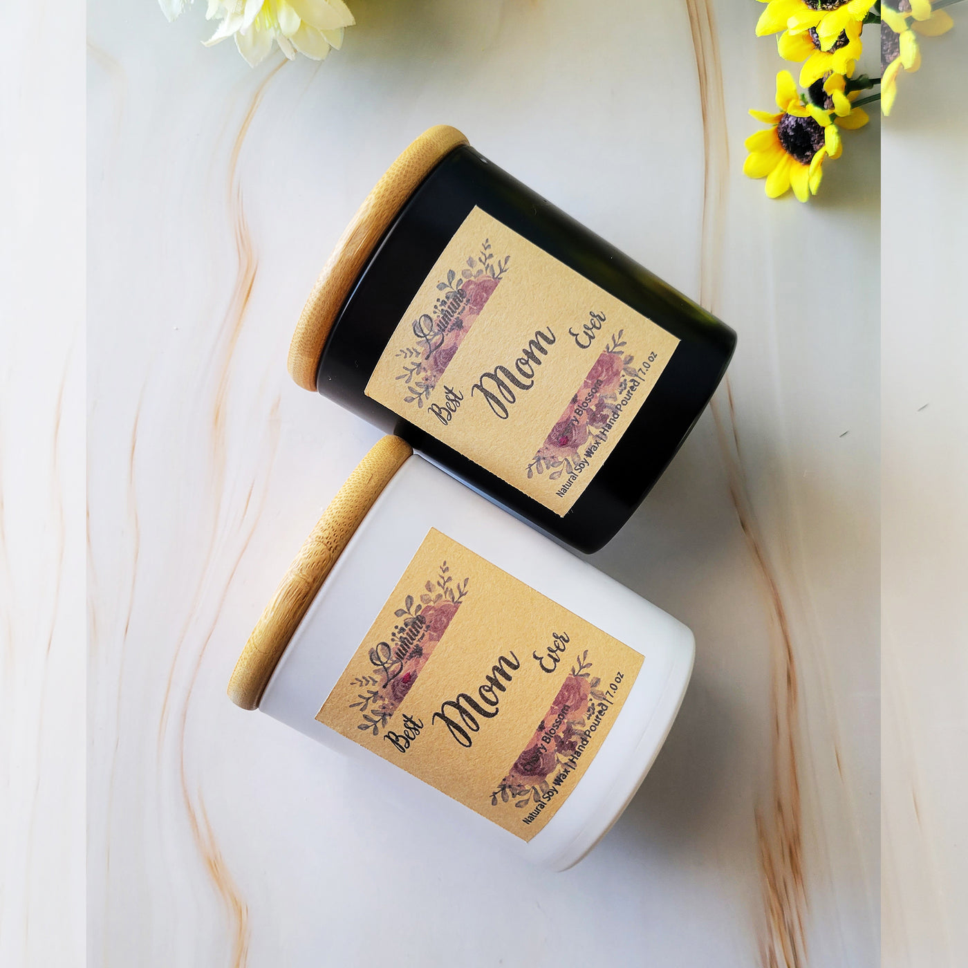 Best Mom Ever Scented Candle ~ 🌱 Refillable 🌱
