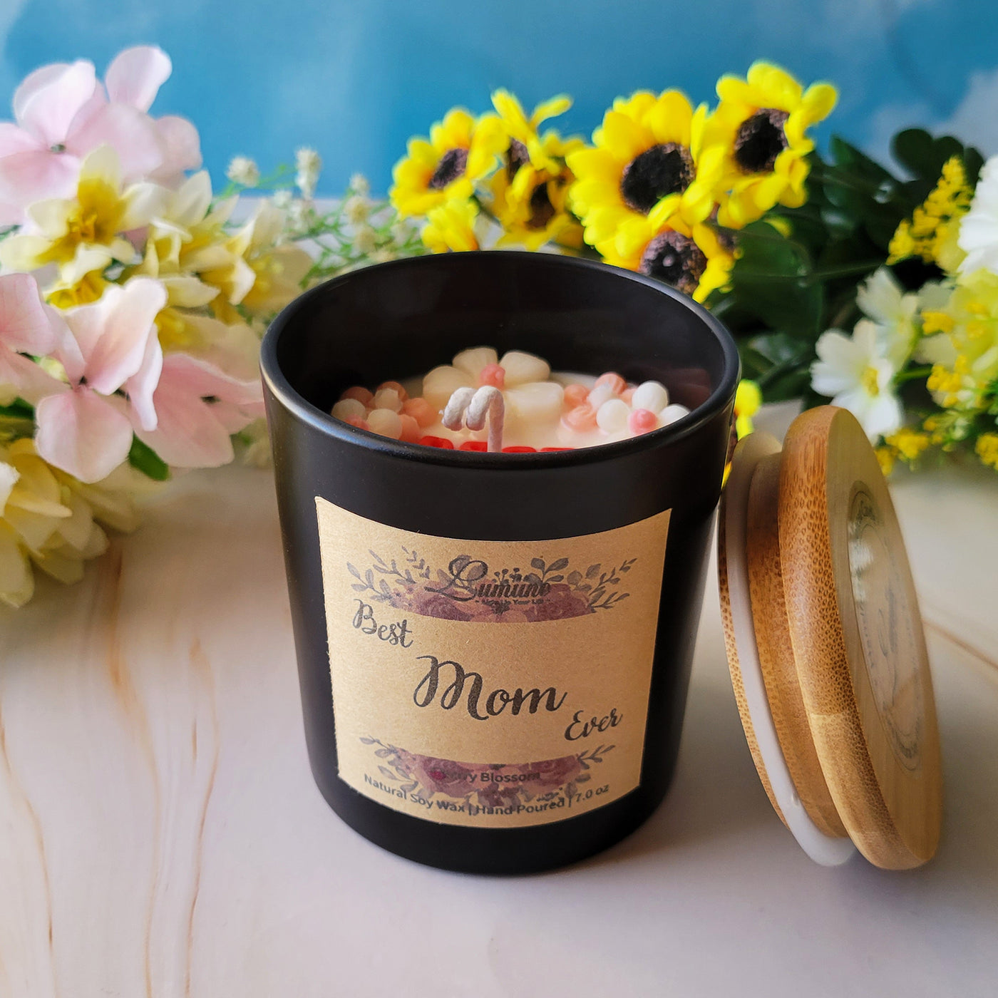 Best Mom Ever Scented Candle ~ 🌱 Refillable 🌱