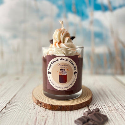 Rich Hot Chocolate Scented Candle ~ 🌱 Refillable 🌱