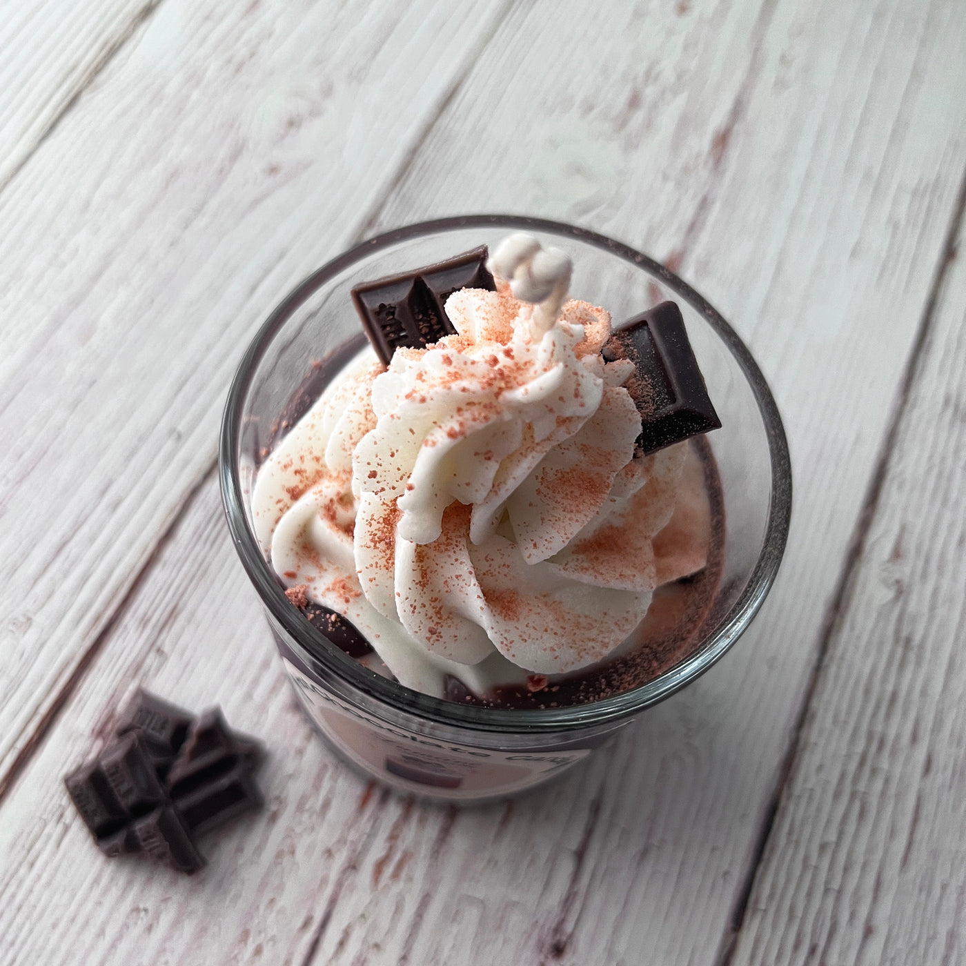 Rich Hot Chocolate Scented Candle ~ 🌱 Refillable 🌱