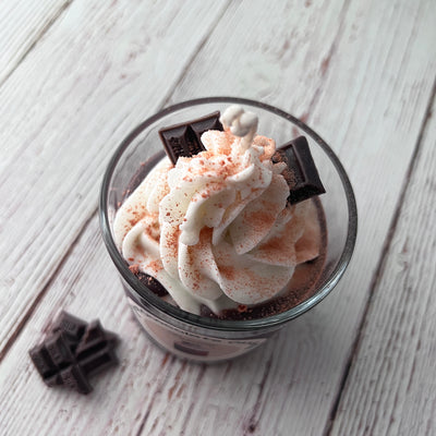Rich Hot Chocolate Scented Candle ~ 🌱 Refillable 🌱