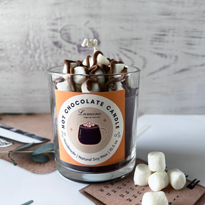 Rich Hot Chocolate Scented Candle ~ 🌱 Refillable 🌱