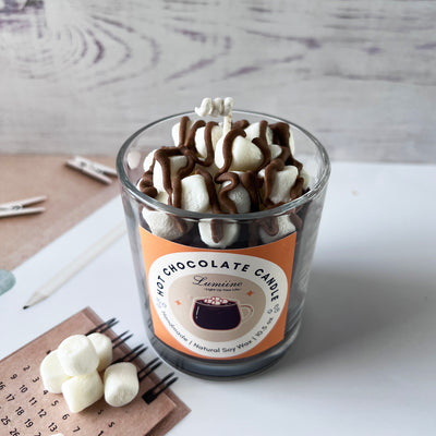 Rich Hot Chocolate Scented Candle ~ 🌱 Refillable 🌱