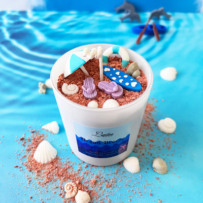 Ocean Breeze (II) Scented Candle 🛶 - Lumiine