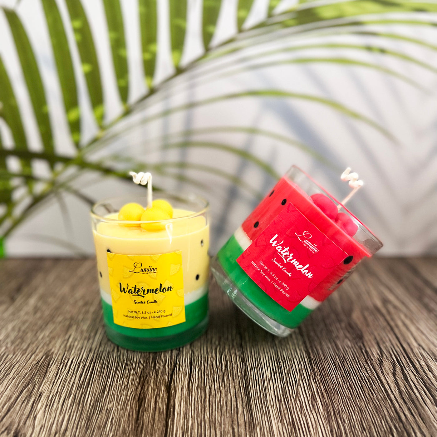 Juicy Watermelon Candles 🍉🍉 - Lumiine