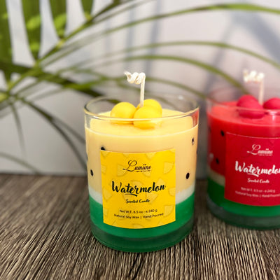 Juicy Watermelon Candles 🍉🍉 - Lumiine
