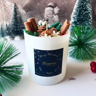 Pine & Winter Berry Candle ~ 🌱 Refillable 🌱