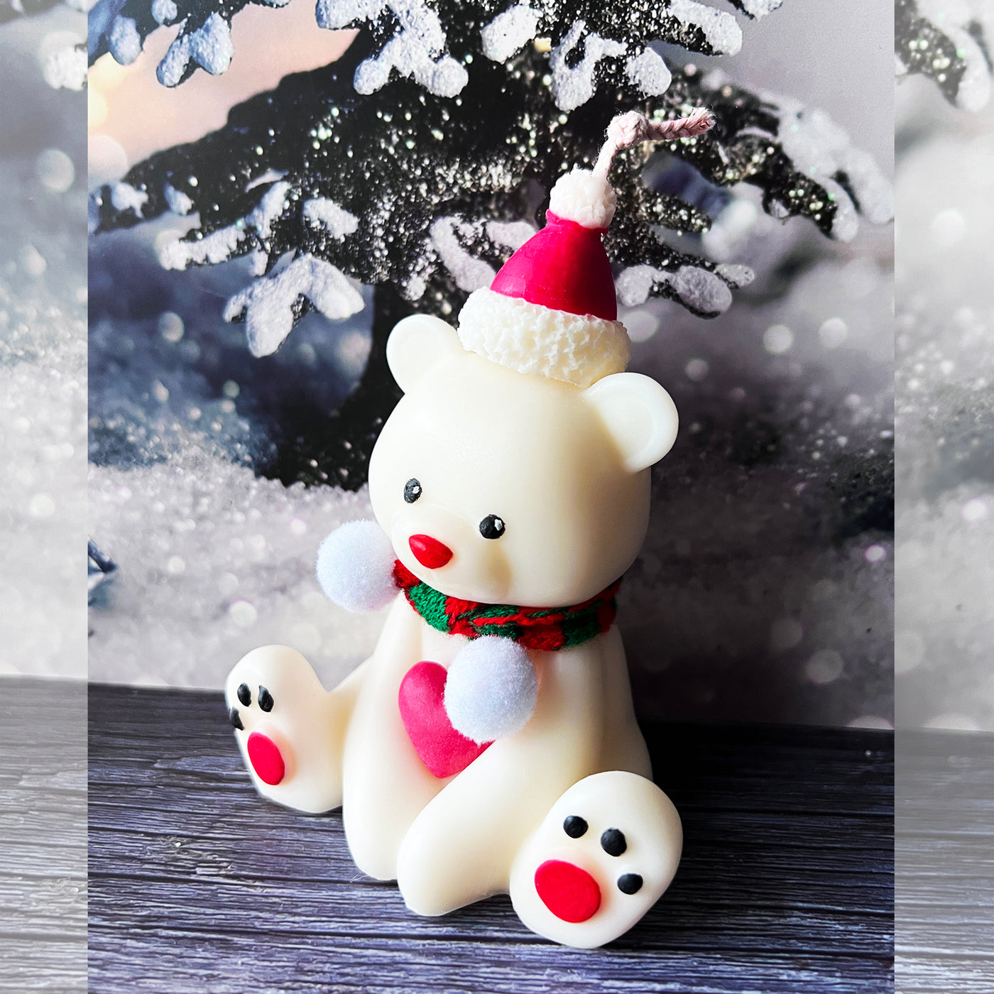 Lovely Christmas Bear Scented Candle 🐻
