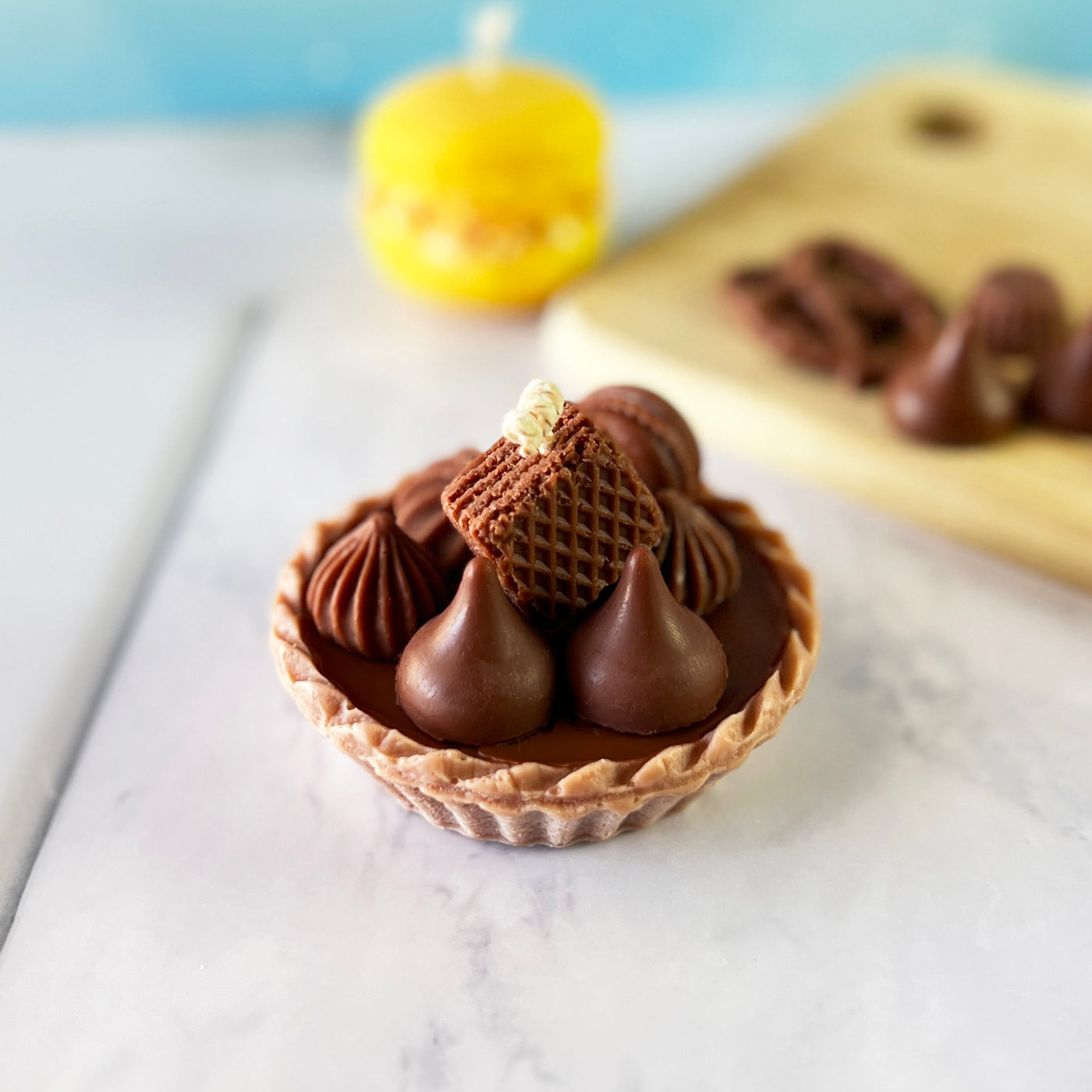 Chocolate Tart Candle