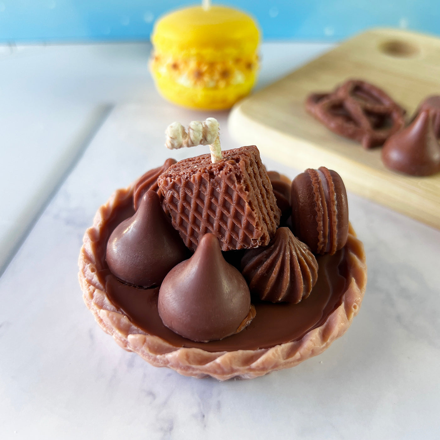 Chocolate Tart Candle