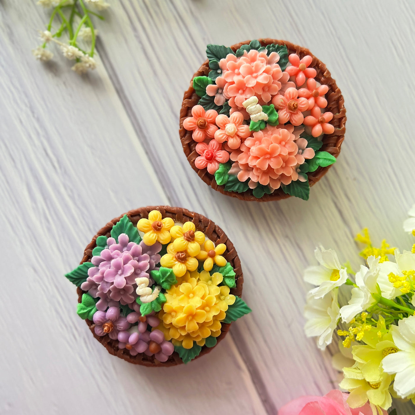 Blossom Basket Scented Candle