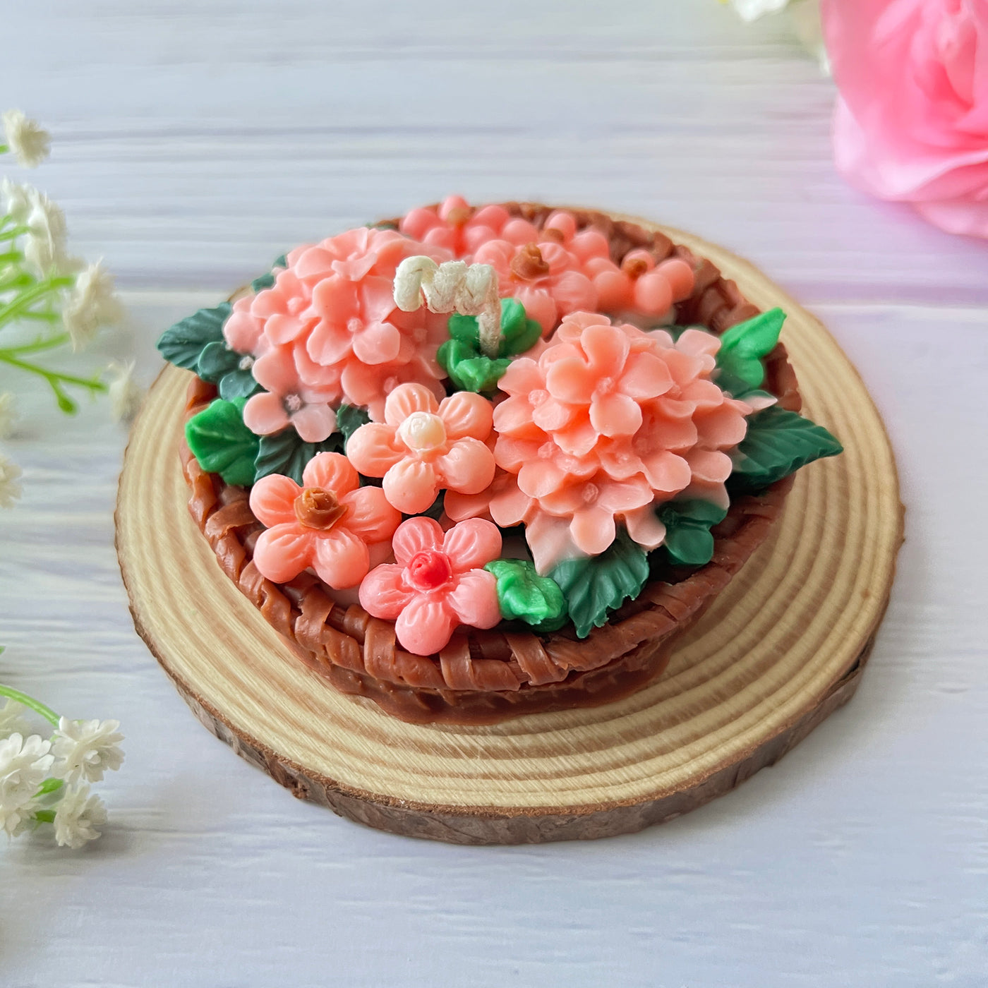 Blossom Basket Scented Candle