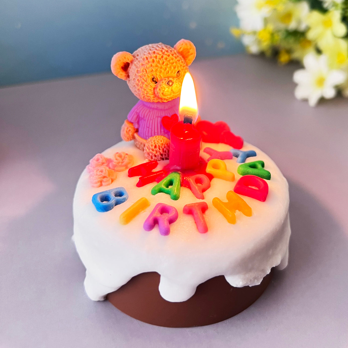 Happy B-Day Scented Candle - Lumiine