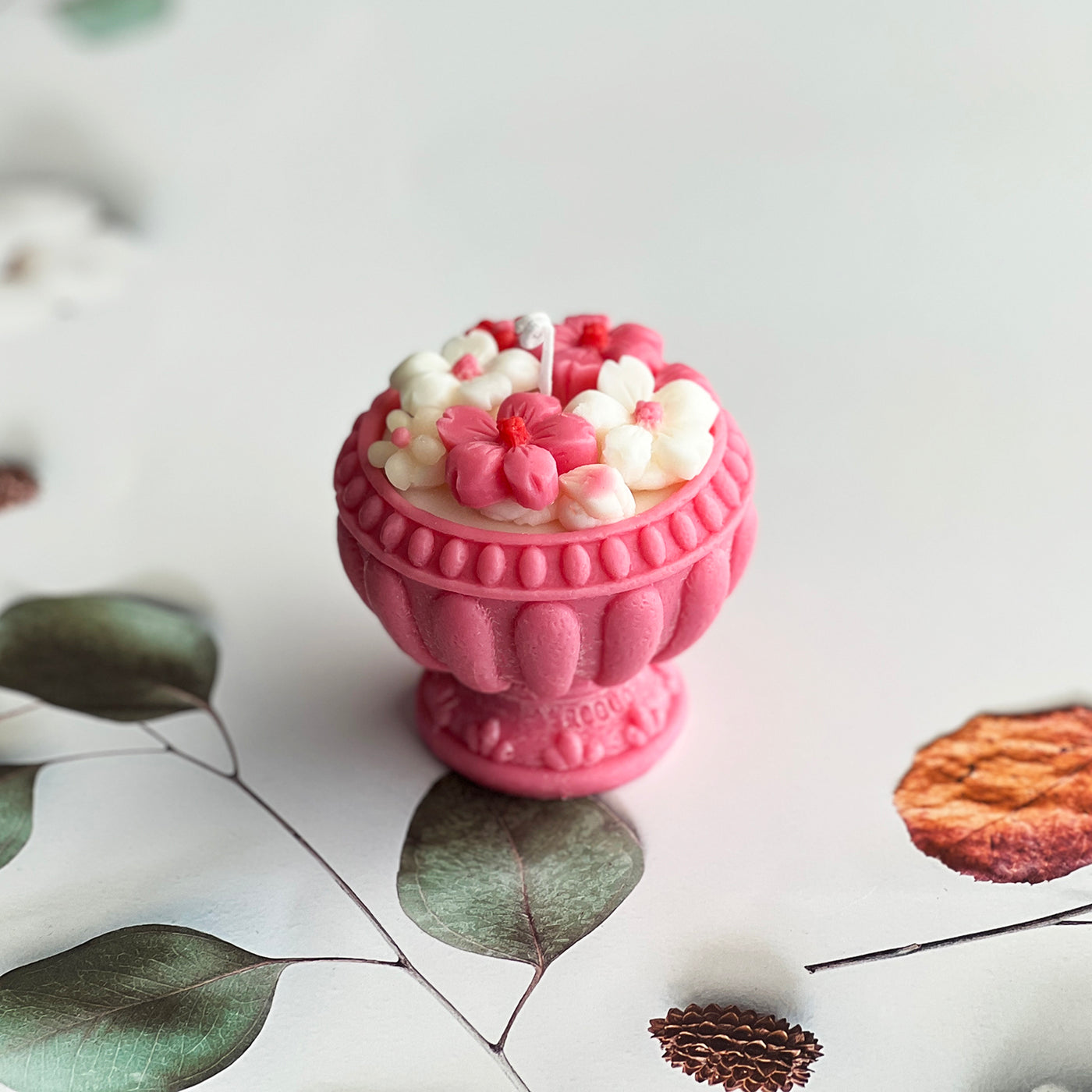 Blossoming Flowers Candle 💐 - Lumiine
