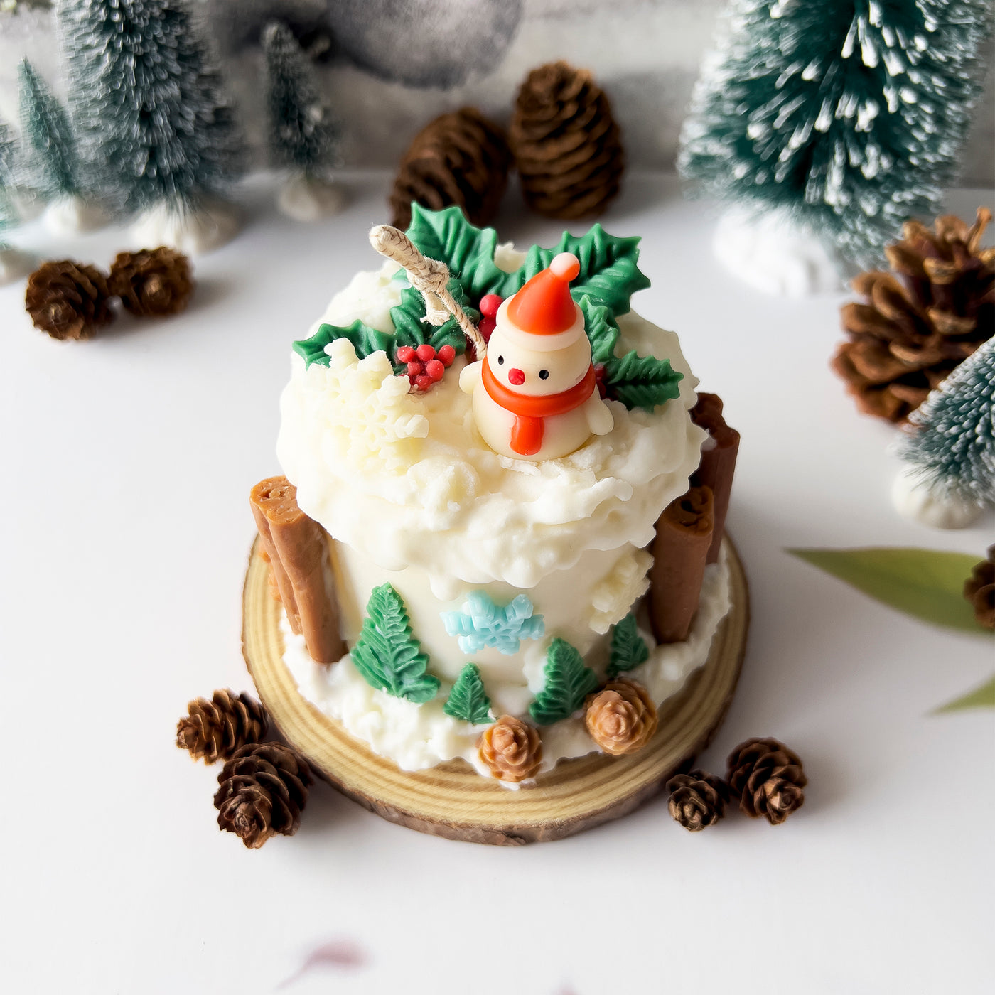White Christmas Scented Candle ☃️