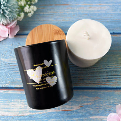 Candle Gift Set | 🌱 Refillable Candle ~ Black 🌱