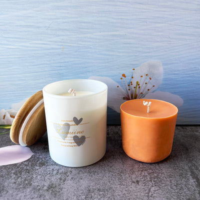 Candle Gift Set ~ 🌱 Refillable Candle | White 🌱