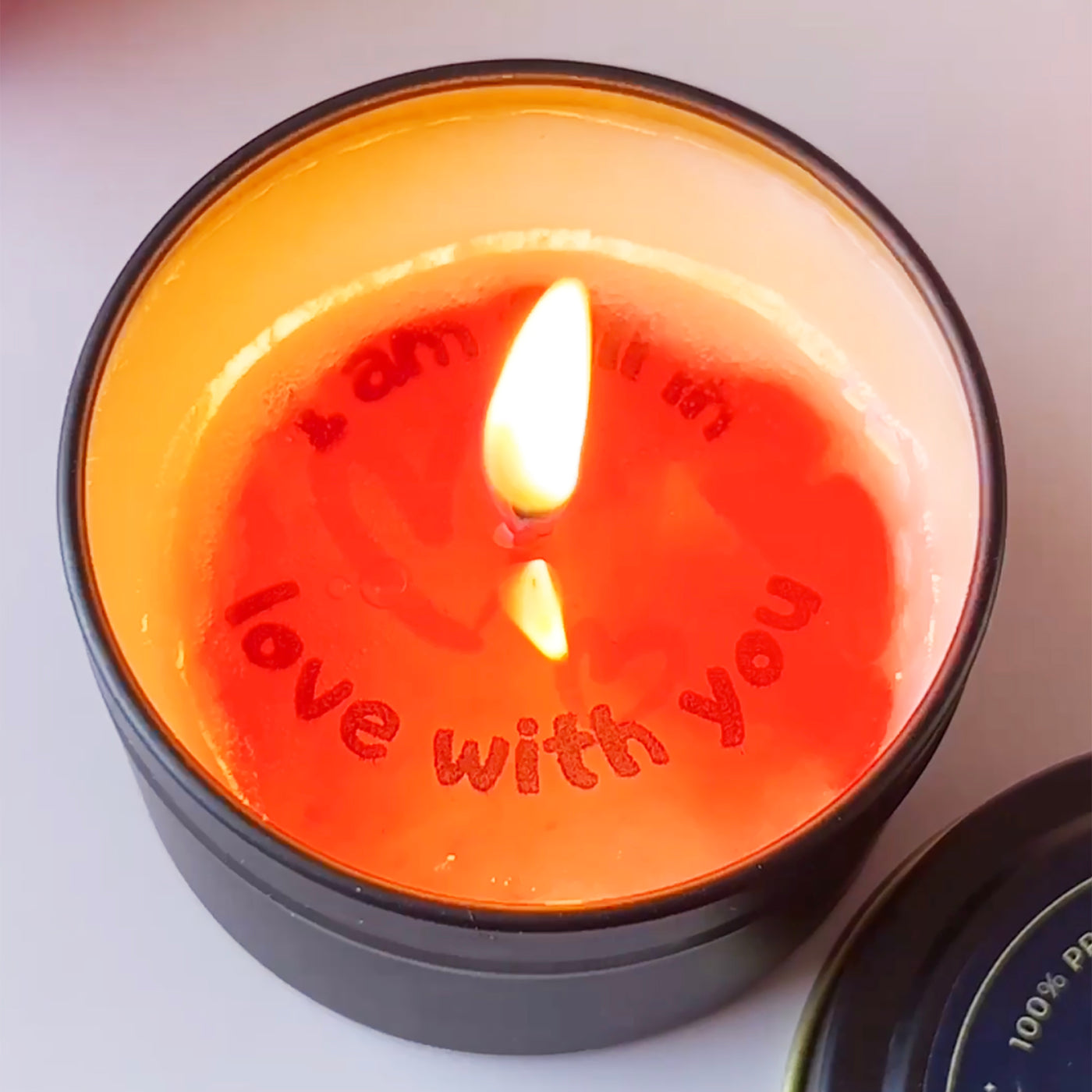 Customized Secret Message Candle