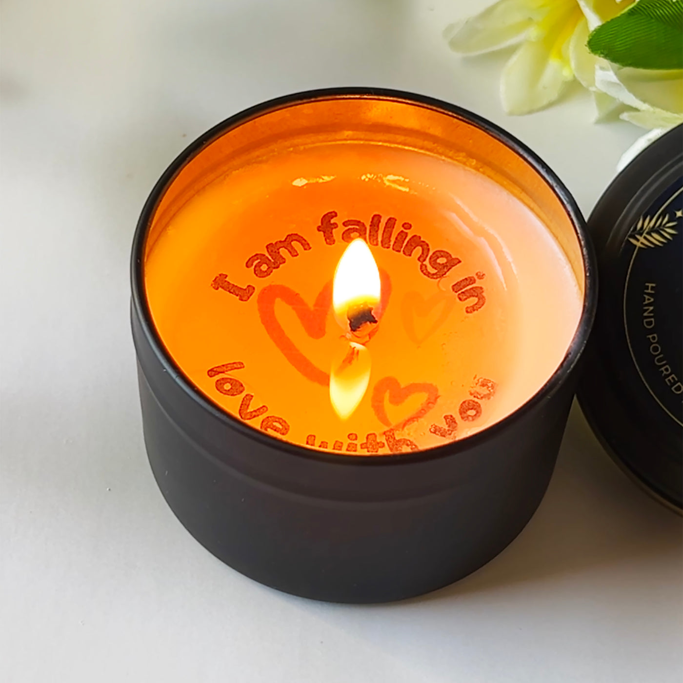 Customized Secret Message Candle