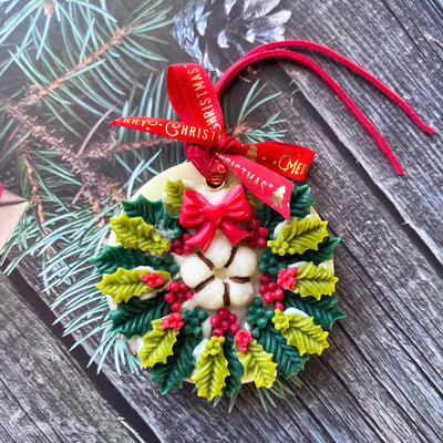 Scented Wax Sachet_Christmas Wreath | Air Freshener