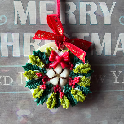 Scented Wax Sachet_Christmas Wreath | Air Freshener