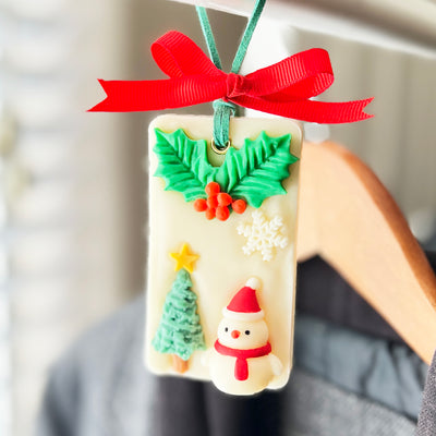 Scented Wax Sachet_Snowman ⛄️ | Air Freshener