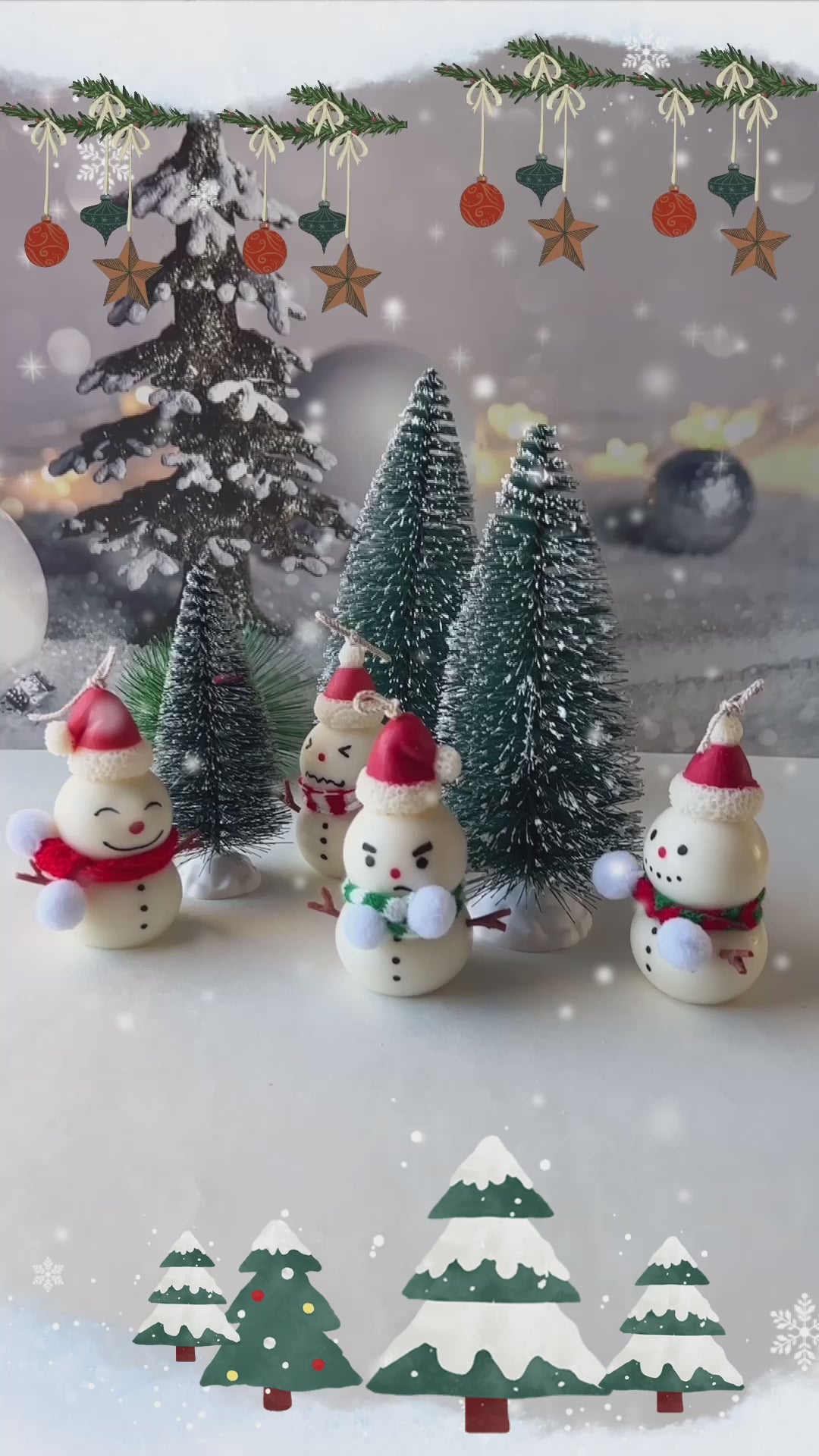 Snowman Scented Candle ❄️ ⛄️ ❄️
